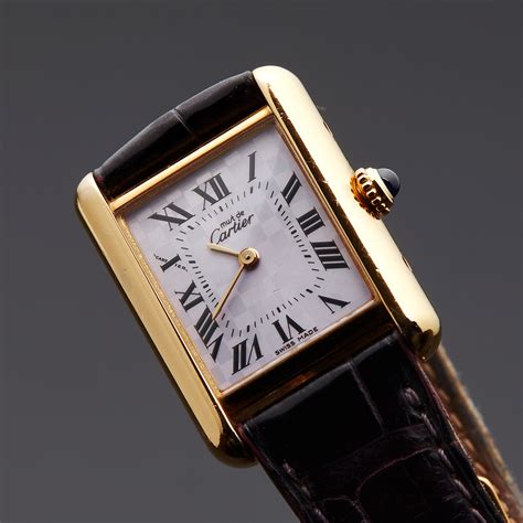 cartier tank for sale|pre owned cartier tank.